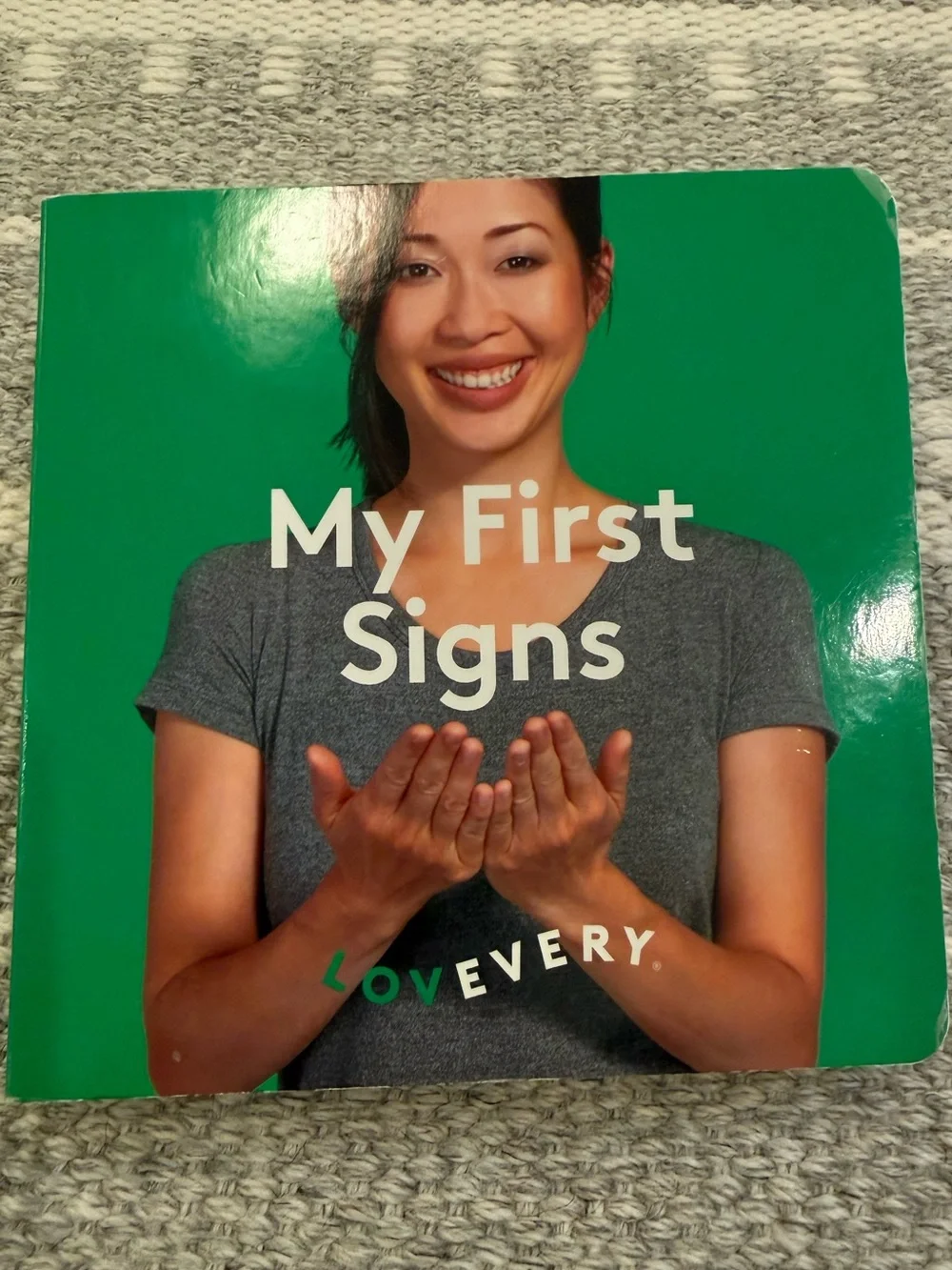LOVEVERY My First Signs Board Book for Babies *Excellent Condition*